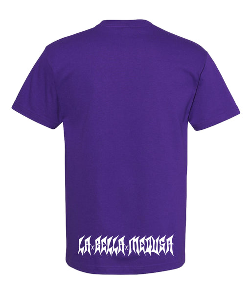 ILL BILL La Bella Medusa T Shirt (Purple)