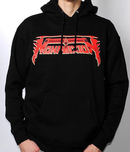 Non Phixion Red Logo Pullover Hooded Sweatshirt